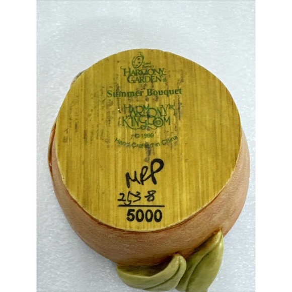 Harmony Kingdom Lord Byron's Harmony Garden "SUMMER BOUQUET" Trinket 2538/5000 - Picture 9 of 11